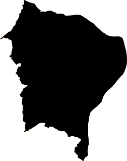 mapa do nordeste